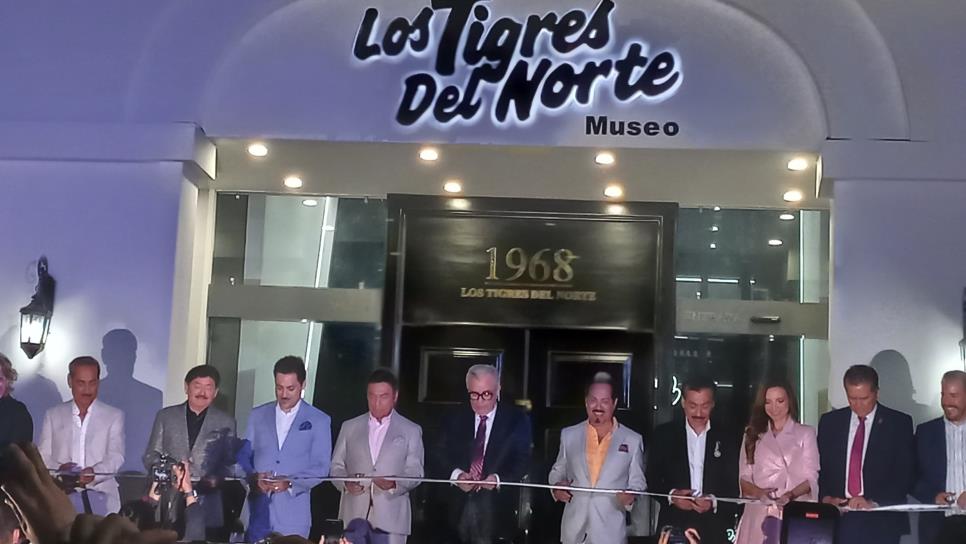 ¡Abren los 3 candados!, Los Tigres del Norte inauguran su Museo en Mocorito