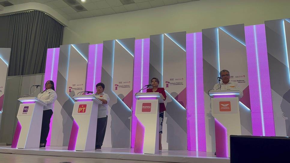 Candidatas a Alcaldía de Guasave se tiran con todo en debate