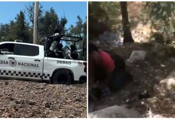 Elementos de la Guardia Nacional «levantan» y «tablean» a joven en La Cruz de Elota | VIDEO