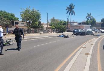 Motociclista repartidor muere en accidente este Día de las Madres en Culiacán