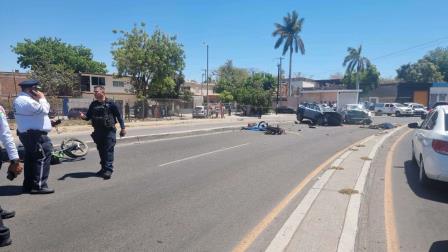 Motociclista repartidor muere en accidente este Día de las Madres en Culiacán