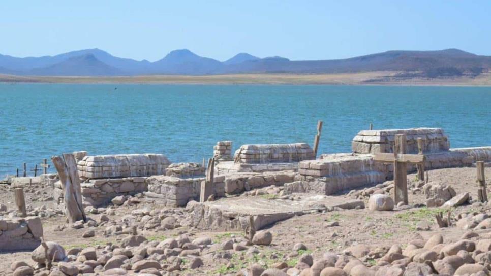 La sequía «revive» pueblo fantasma en la presa Miguel Hidalgo de El Fuerte