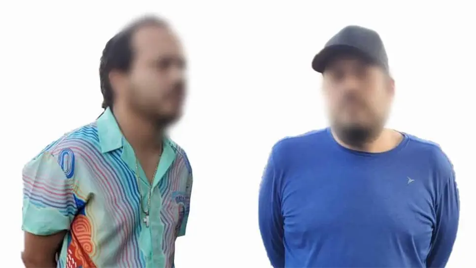 Los hombres conducían a exceso de velocidad y con los vidrios muy polarizados. FOTO: Cortesía