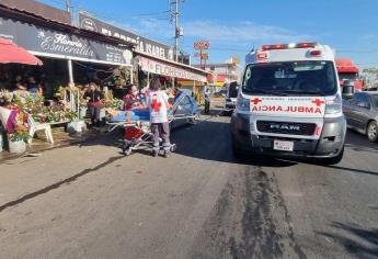 Dos heridos dejó un encontronazo en el mercado de Las Flores, en Culiacán 
