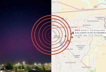 Sismos en México tras auroras boreales por tormenta geomagnética