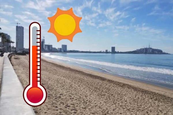 ¡Cuídate del calor! Sube la temperatura en Mazatlán este 17 de julio