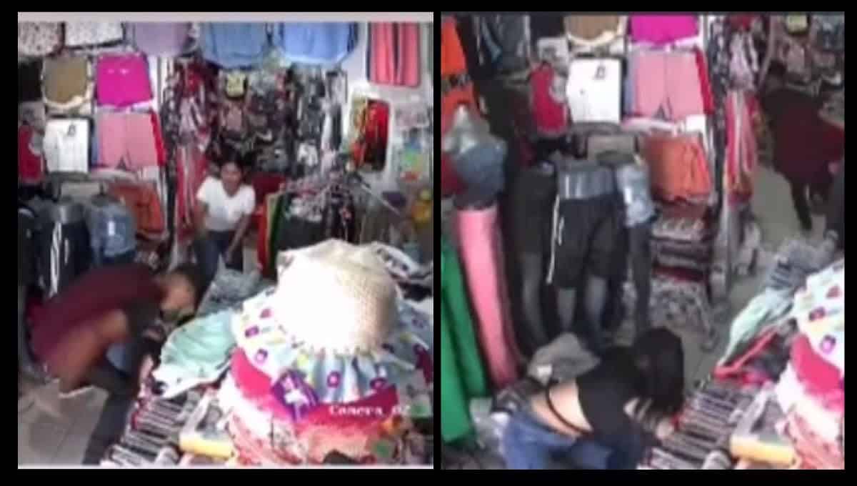 El ataque se registró en una tienda de ropa.
