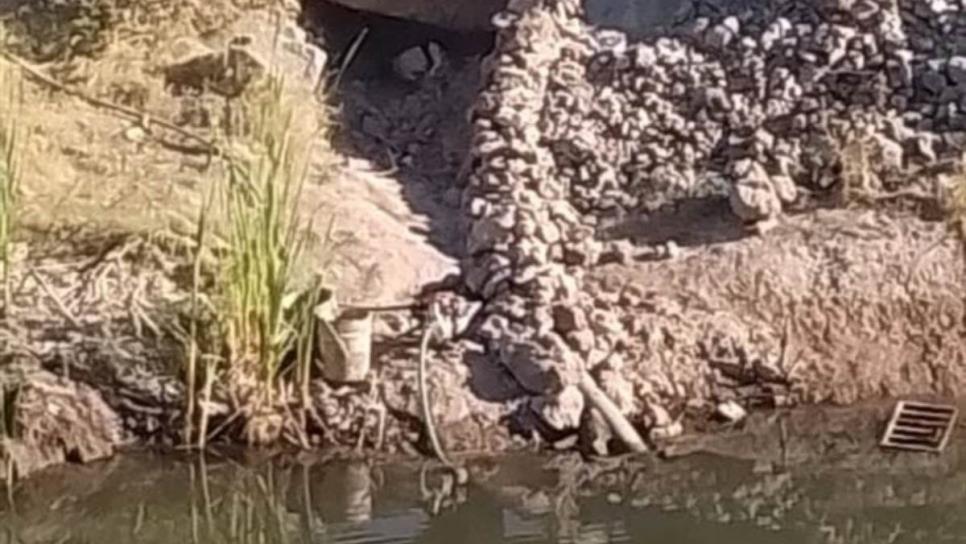 Seguridad Pública y Guardia Nacional vigilan canales por «ordeña» de agua en Ahome