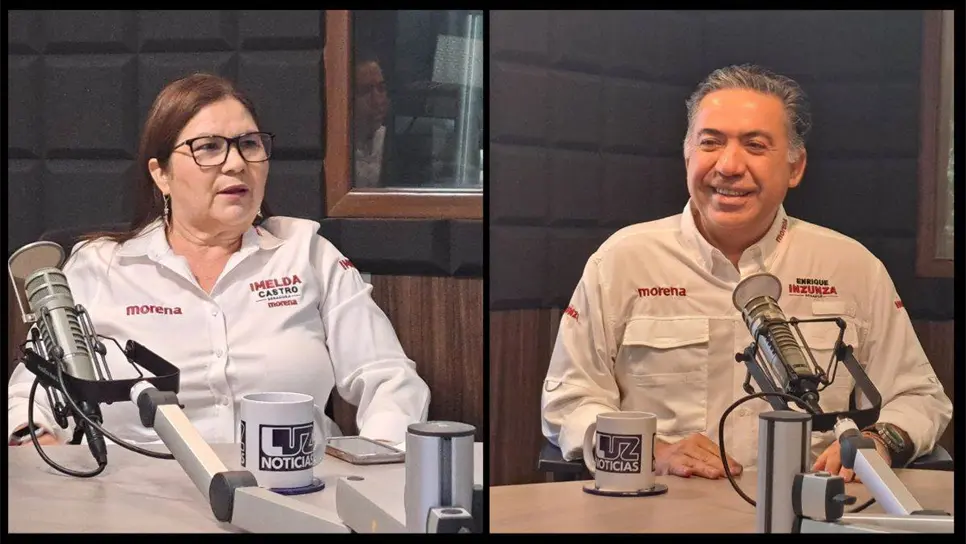 Imelda Castro y Enrique Inzunza.