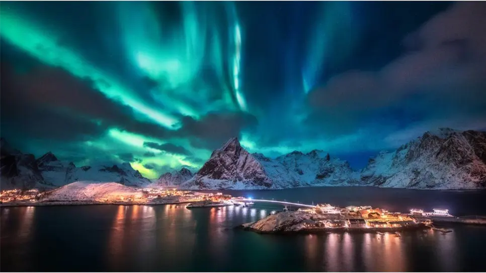 Auroras boreales. | FOTO: Temática.