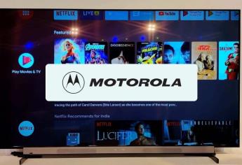 Las Motorola Smart Tv llegan a México; de 65 pulgadas, 4K y Google Tv