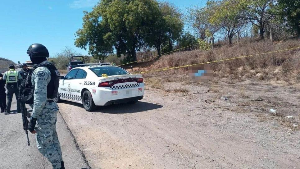 Encuentran a sujeto fallecido por la carretera Mazatlán - Culiacán en Elota