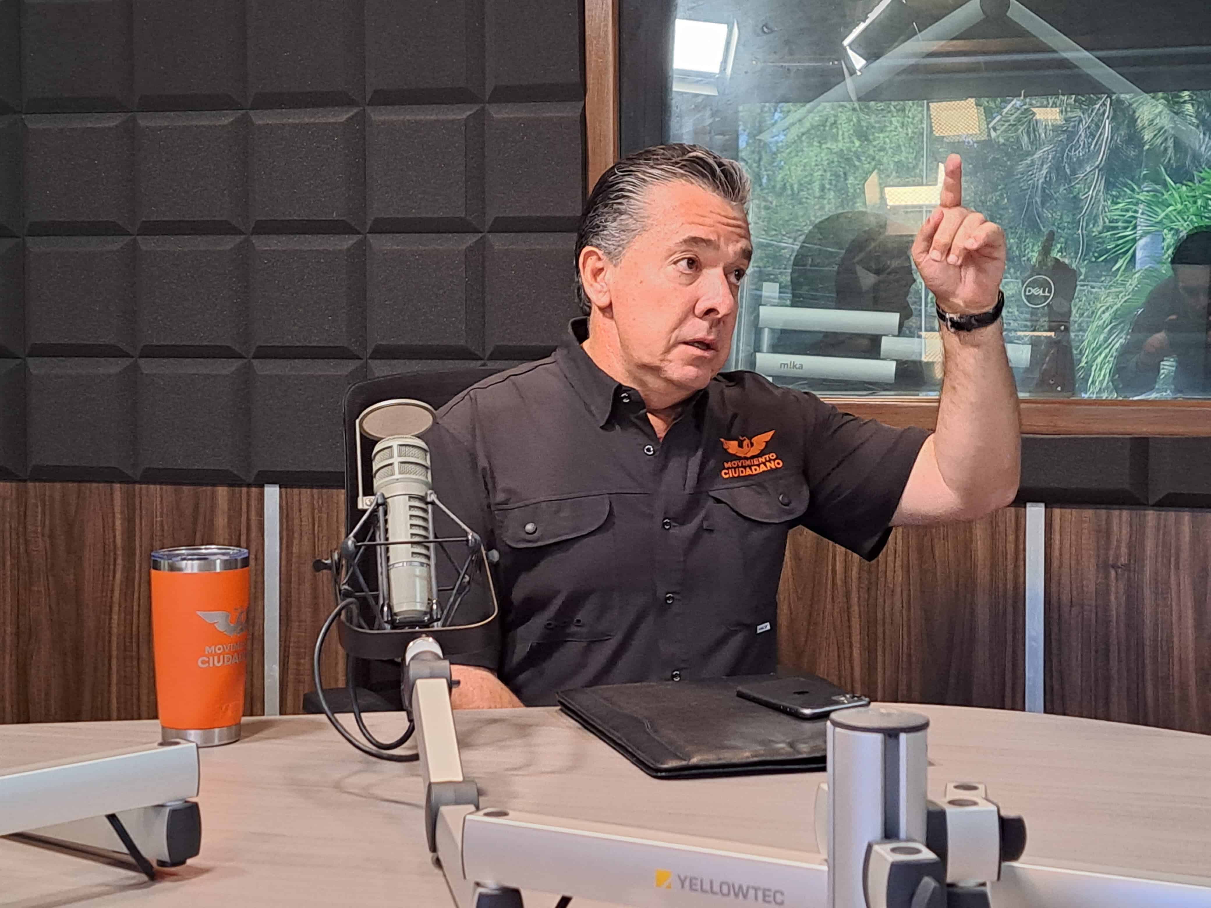 «Piden que Movimiento Ciudadano decline porque estamos creciendo»: Héctor García Fox