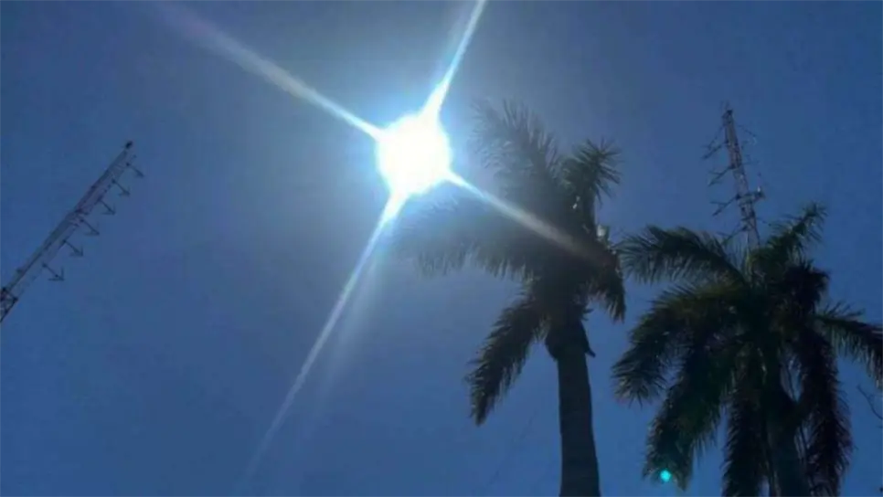 FOTO: Se vienen días de gran calor.