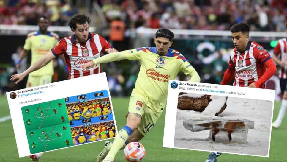 Mejores memes del empate en la semifinal de ida entre Chivas y América