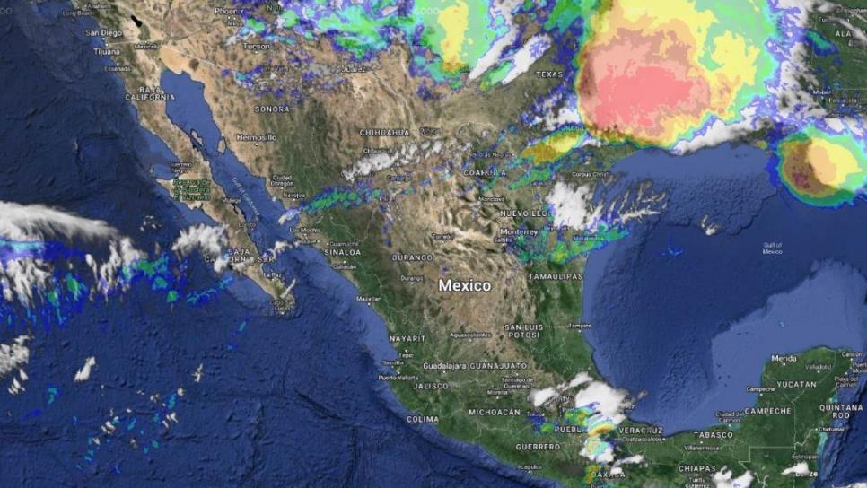 Se esperan lluvias puntuales en el noreste de México