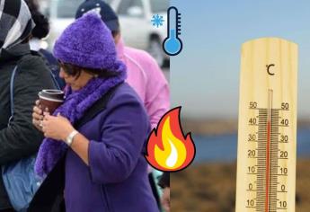 Frente frío atípico azota a México, pero no a Sinaloa hoy registra 45°C