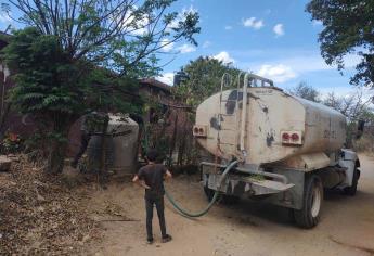 Conagua propone llevar agua en pipas desde las presas para evitar robos en Sinaloa