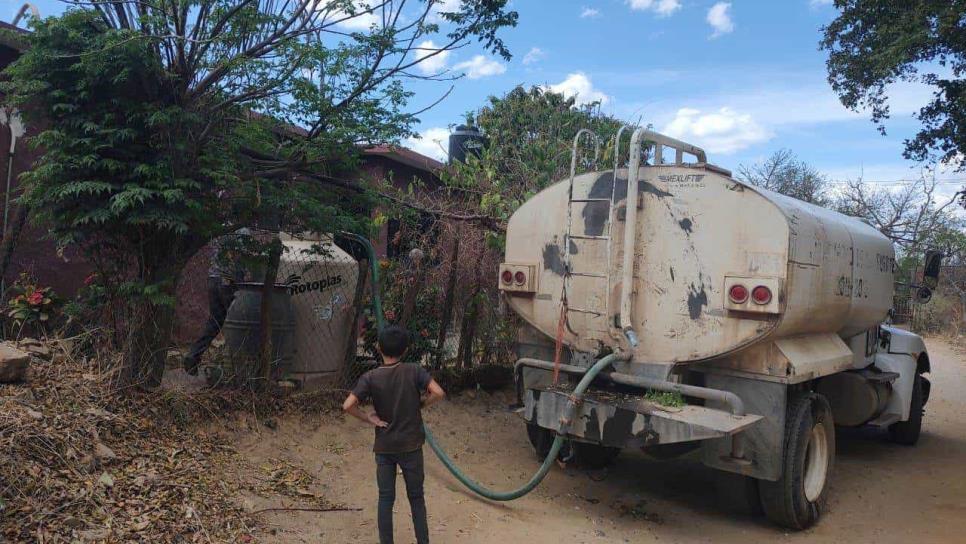Conagua propone llevar agua en pipas desde las presas para evitar robos en Sinaloa