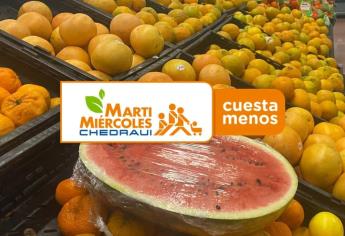 Marti-miércoles Chedraui: Ofertas del 21 y 22 de mayo en frutas y verduras