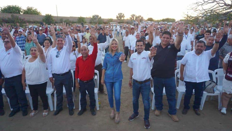 Transportistas de Mazatlán respaldan a Estrella Palacios y candidatos de Morena