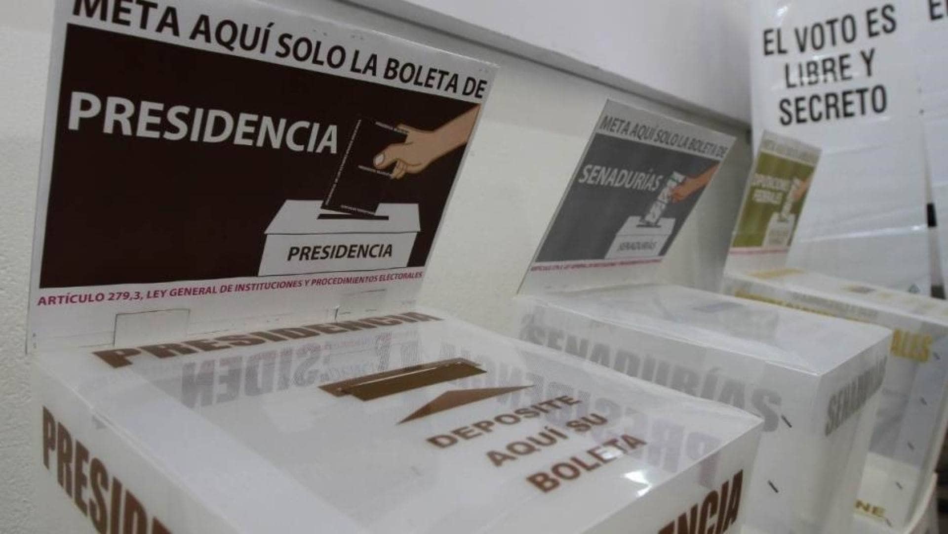 FOTO: El voto es libre y secreto.
