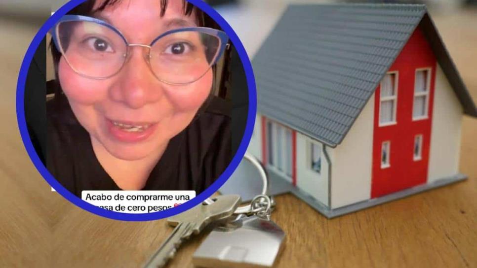 Mujer asegura haber comprado una casa en 0 pesos y genera controversia, ¿cómo lo hizo?