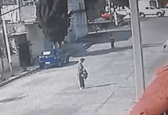 Hombre se quita la vida de un disparo en la vía pública | VIDEO