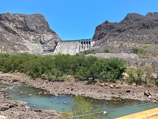 «El último charco» de la Presa Huites; así se ve la sequía en Choix ...