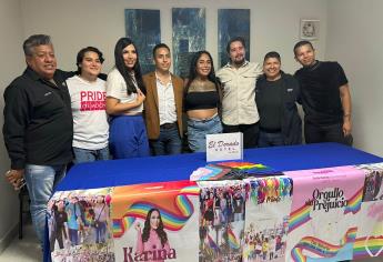 Karina Torres encabeza la sexta marcha de la diversidad en Los Mochis