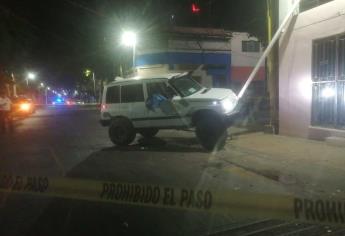 Conductor muere durante un accidente en pleno sector Centro de Culiacán