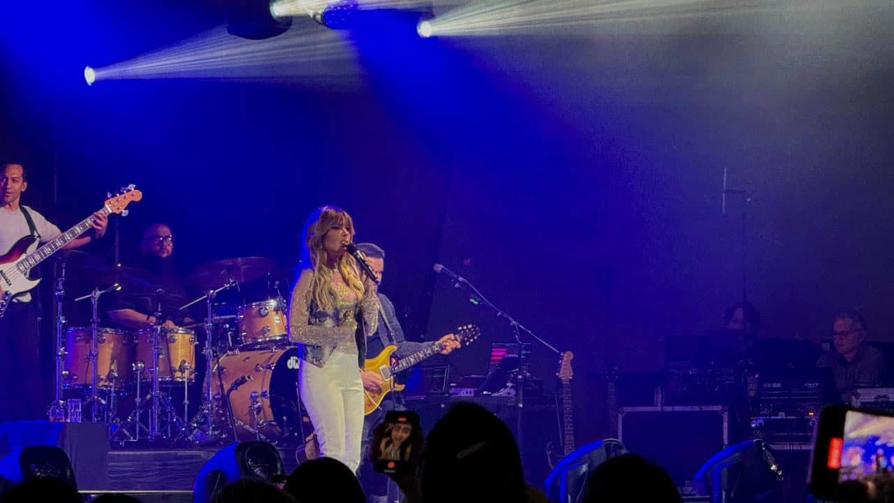 La artista cautivó a cientos de fans. FOTO: Cortesía