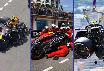 El impactante accidente de «Checo» Pérez que detiene el GP de Mónaco | VIDEO