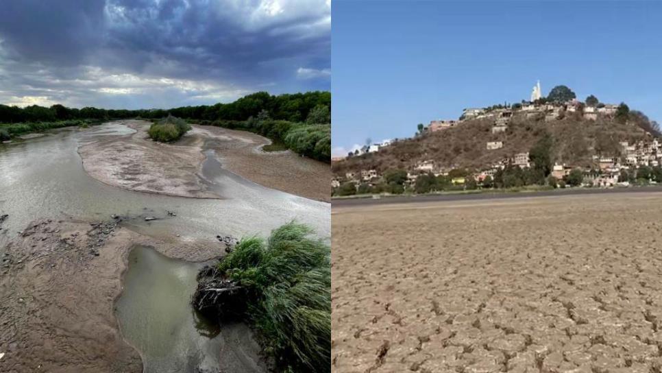 Estos ríos y lagos se han secado en tan sólo estos últimos meses en México