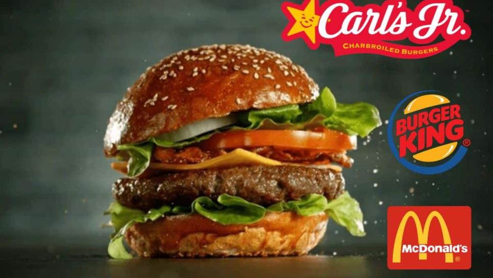 Burger King, McDonalds y Carls Jr tienen promociones por el Día de la Hamburguesa