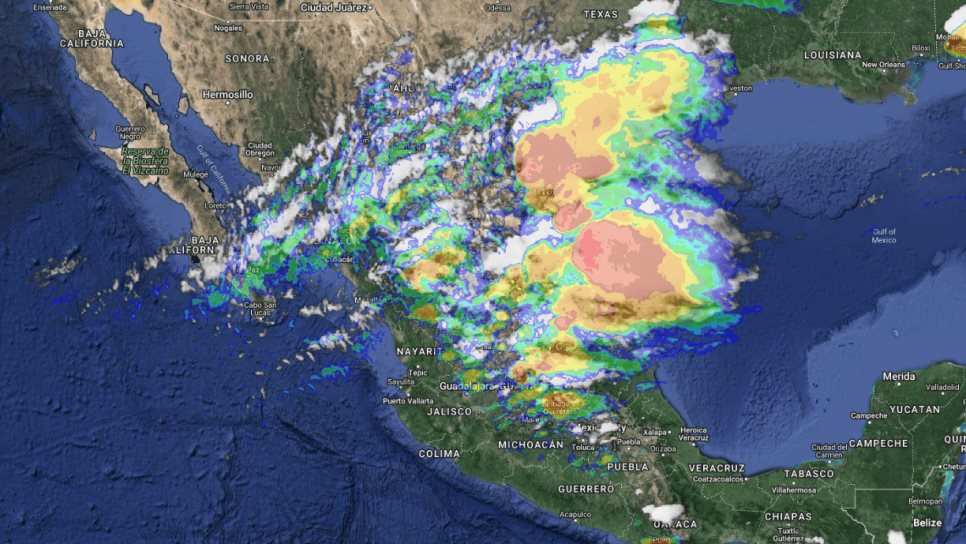 Se pronostican lluvias fuertes para estos estados de México