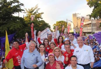 «Mingo» Vázquez cierra campaña con toda la «Fuerza y Corazón» en Ahome