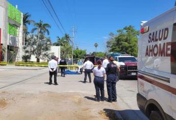 Fallece por paro cardíaco un hombre en plena banqueta en Los Mochis