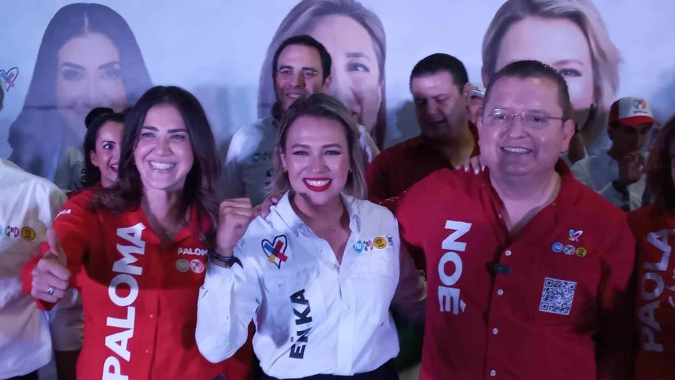 Con una gran fiesta, Erika Sánchez cierra campaña en el Parque Acuático de Culiacán