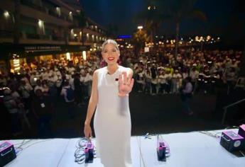 Estrella Palacios cierra campaña en Mazatlán con confianza en el triunfo