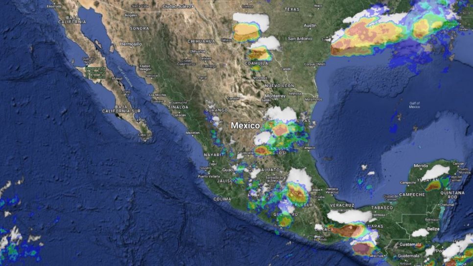 Se pronostican torbellinos en el noreste de la República Mexicana