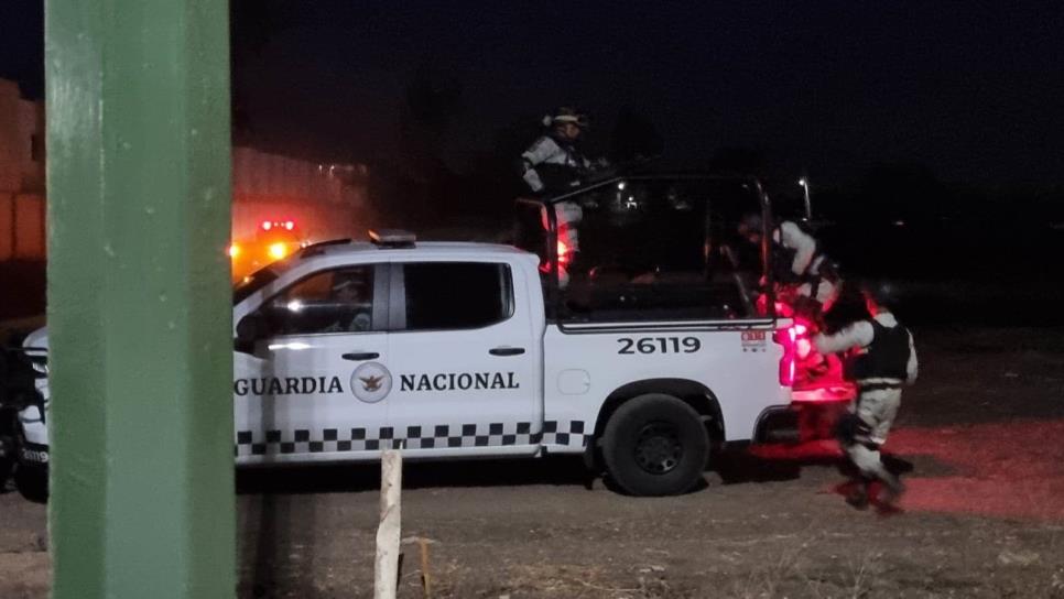 Guardia Nacional se enfrenta a balazos con civiles armados en Culiacán
