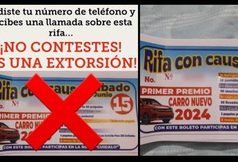 Roban datos personales a través de boletos gratis para supuesta rifa en Mazatlán