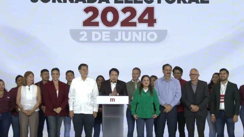 Morena celebra triunfo en encuestas de salida: «Carro completo en las gubernaturas»