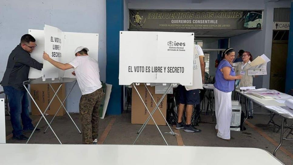 Sinaloa: Solo el 62% de las casillas electorales están instaladas