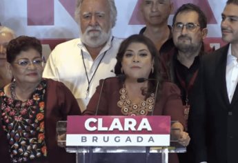 Clara Brugada se declara ganadora a la Jefatura de la Ciudad de México