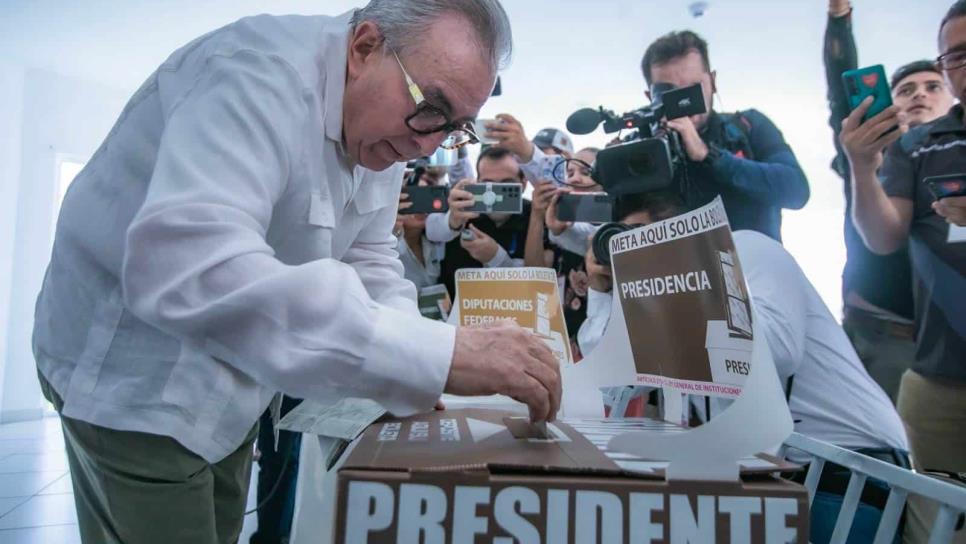 Jornada Electoral en Sinaloa inició sin incidentes de inseguridad: Rocha Moya 