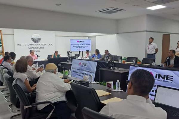 «INE Sinaloa» instala sesión permanente para las votaciones de este 2 de junio
