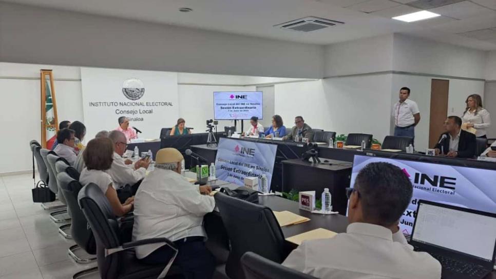 «INE Sinaloa» instala sesión permanente para las votaciones de este 2 de junio