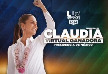 Claudia Sheinbaum, virtual ganadora de la Presidencia de México